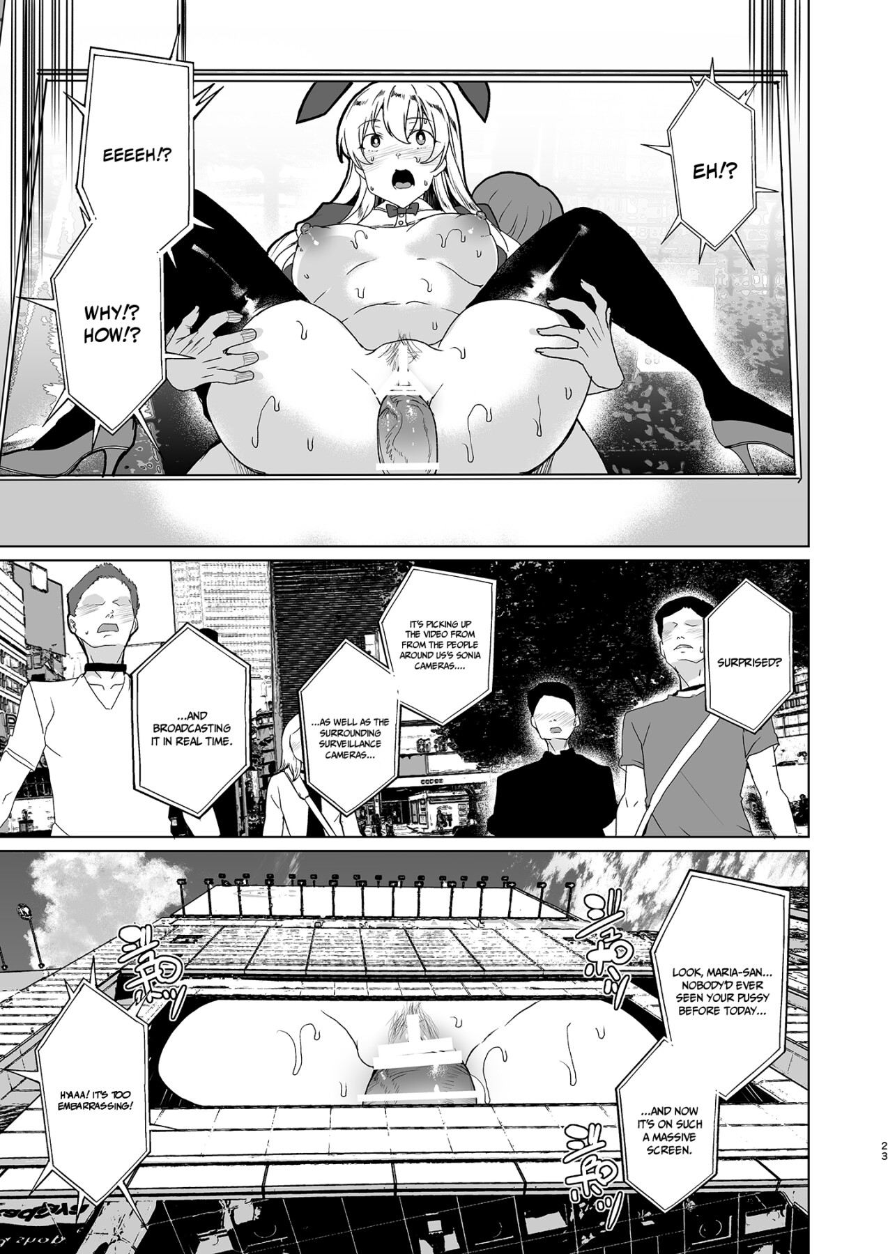 Hentai Manga Comic-Advanced Compulsory Sperm Implantation! EX 1 ~The Class's Unreachable Flower's Perverted Fetish~-Read-23